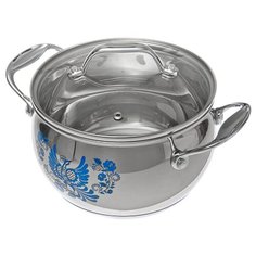 Кастрюля Vetta Гжель 822-018 2,6 л, стальной