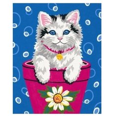 Dimensions Картина по номерам "Котенок" 20х25 см (DMS-91367)