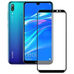Защитное стекло Deppa 3D Full Glue для Huawei Y7 черный
