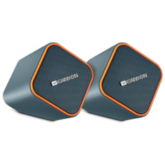 Компьютерная акустика Canyon Compact Stereo Speaker dark grey / orange