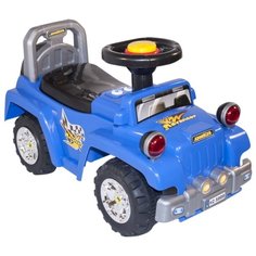 Каталка-толокар Baby Care Advancer (553) со звуковыми эффектами синий