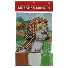 Рыжий кот Мозаика мягкая "Собачка"