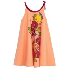 Платье ЁМАЁ размер 86, персиковый