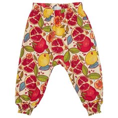 Брюки ЁМАЁ Фруктовый взрыв 41-945 размер 62, желтый/красный