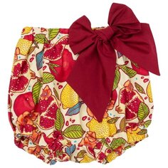 Шорты ЁМАЁ Фруктовый взрыв 46-912 размер 80, желтый/красный