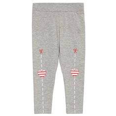 Леггинсы ЁМАЁ Париж 15-608 размер 98, серый меланж