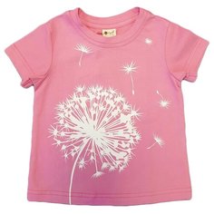 Футболка ЁМАЁ размер 116, ягодный