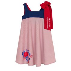 Платье ЁМАЁ размер 110, полоска