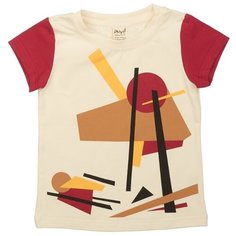 Футболка ЁМАЁ размер 92, вишня