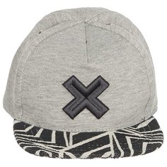 Бейсболка ЁМАЁ размер 44, серый меланж