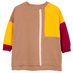 Свитшот ЁМАЁ размер 110, бежевый