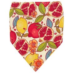 Косынка ЁМАЁ размер 42, набивка на желтом фоне