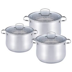 Набор кастрюль Bekker Premium BK-1587 6 пр. сталь