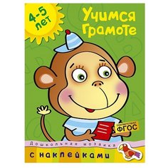 Земцова О.Н. "Дошкольная мозаика. Учимся грамоте (4-5 лет)" Machaon