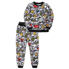 Комплект одежды Веселый Малыш размер 128, серый