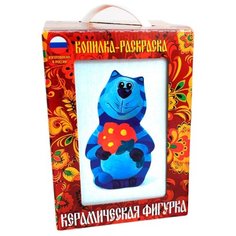Ракета Керамическая фигурка копилка-раскраска Котик мартовский (Р0042)
