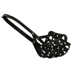 Намордник для собак COLLAR 0632, обхват морды 40 см черный