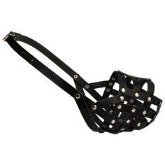 Намордник для собак COLLAR 0631, обхват морды 36 см черный