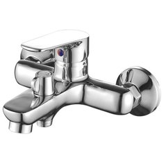 Смеситель для ванны с душем WATER JET WJ BF-I15 однорычажный лейка в комплекте хром