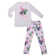 Комплект одежды Апрель размер 104-54, светло-серый