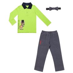 Комплект одежды Апрель размер 110-56, салатовый/синий