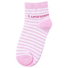Носки Luminoso размер 22-24, розовый