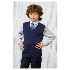 Жилет VAY размер 122, м.синий