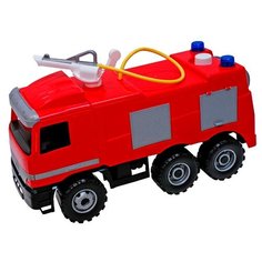 Каталка-толокар Lena Пожарная машина Mercedes (02028) красный Лена
