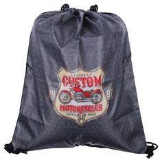 Yiwu Minda Commodities Мешок для обуви Мотоциклы (233040) серый