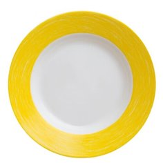 Luminarc Тарелка суповая Color Days 22 см белый/желтый