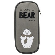 Action! Пенал (APC4308) серый