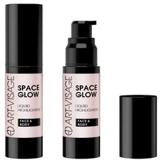 ART-VISAGE Жидкий хайлайтер Space Glow для лица и тела 22, pearl