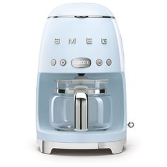 Кофеварка smeg DCF02 пастельный голубой