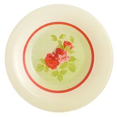 Luminarc Тарелка суповая Romantic Garden 21 см белый/зеленый/розовый