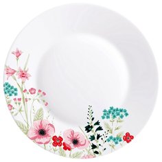 Luminarc Тарелка суповая Rose Pompon 23 см белый