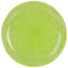 Luminarc Тарелка обеденная Brush Mania 26 см green