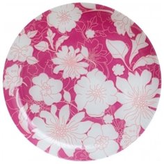 Luminarc Тарелка обеденная Covent Garden Marvella 26 см розовый/малиновый