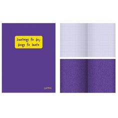 Канц-Эксмо Тетрадь ТК486435, клетка, 48 л. violet
