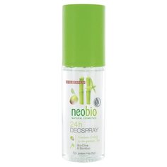 Дезодорант спрей Neobio с био-оливой и бамбуком 24 часа, 100 мл