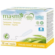 Masmi тампоны Regular без аппликатора 18 шт.