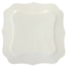 Luminarc Тарелка обеденная Authentic 26х26 см white