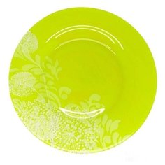 Luminarc Тарелка обеденная Piume 25 см green