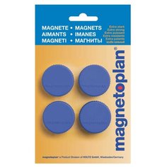 Магниты для доски Magnetoplan Magnum 16600400/16600406/16600412/16600414 синий