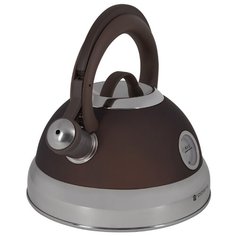 Polaris Чайник со свистком Etna 3 л коричневый/стальной