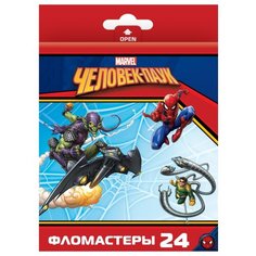 Hatber Набор фломастеров Marvel Человек паук, 24 шт. (BFk_24114)