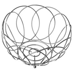 Vetta Корзина для фруктов 21 см серебристый