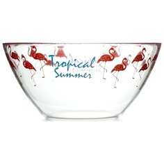 Luminarc Салатник Сosmos Flamingo 23 см прозрачный