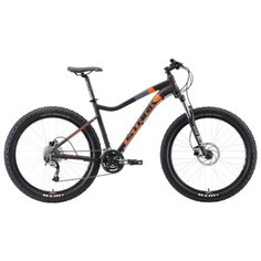 Горный (MTB) велосипед STARK Tactic 27.5+ HD (2019) черный/оранжевый 17" (требует финальной сборки)