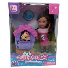 Кукла Tongde с собачкой в будке