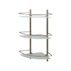 Этажерка настенная WasserKRAFT K-3733 матовый хром